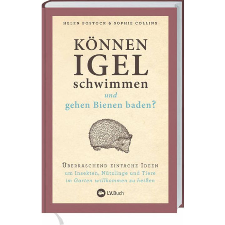 K&ouml;nnen Igel schwimmen und gehen Bienen baden?