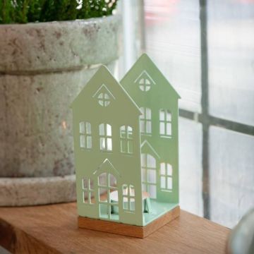 Kerzenhalter Grünes Haus