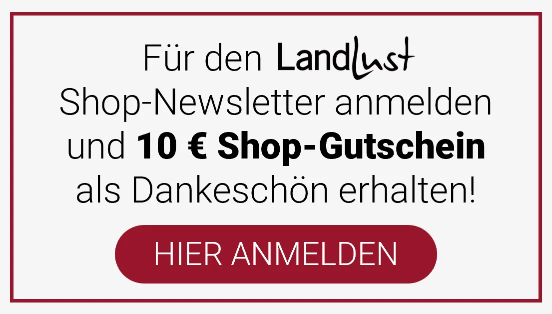 Landlust Shop Newsletter